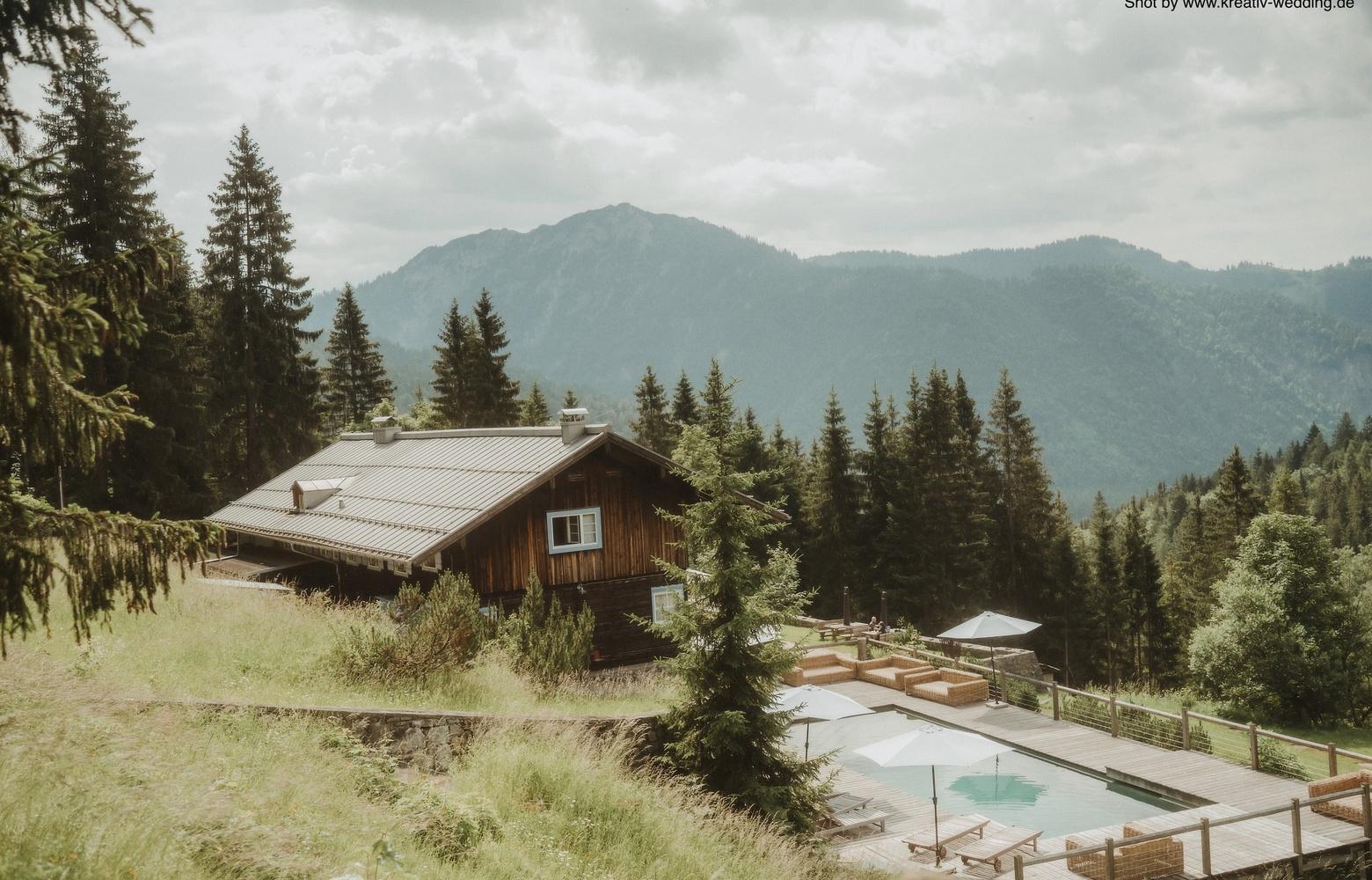 Urige Berghütte im Herzen der oberbayerischen Alpen