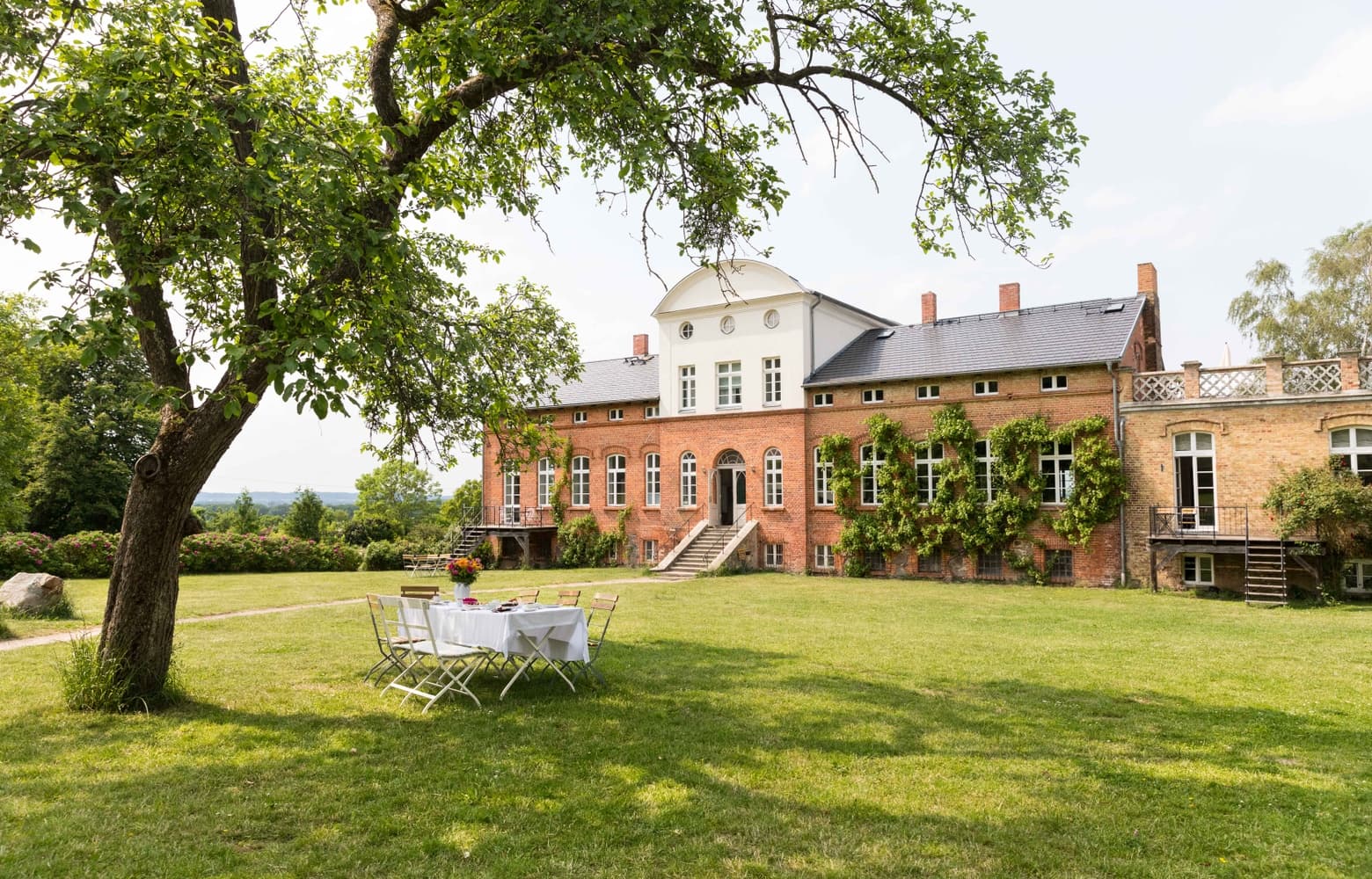 Large country estate surrounded by nature near Rostock