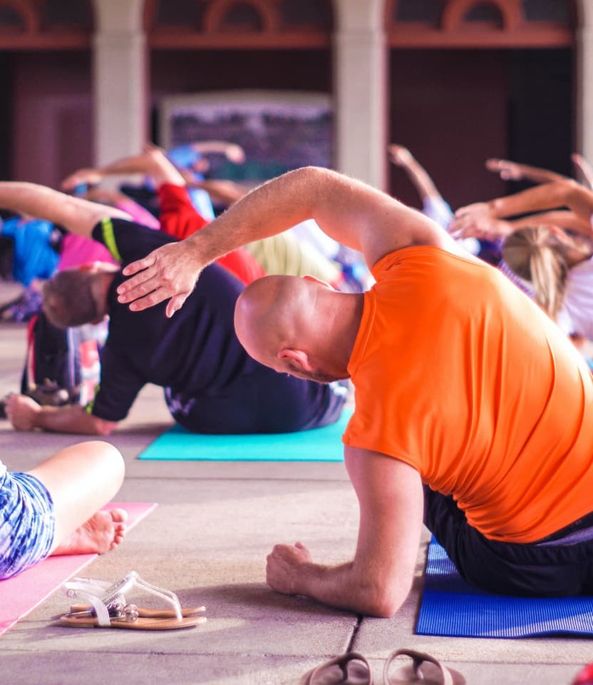 Yoga class