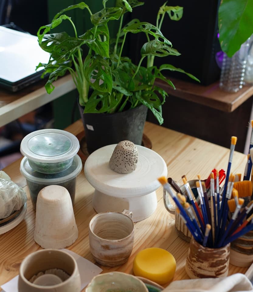 Botanical relief art