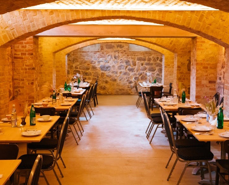 Arched cellar