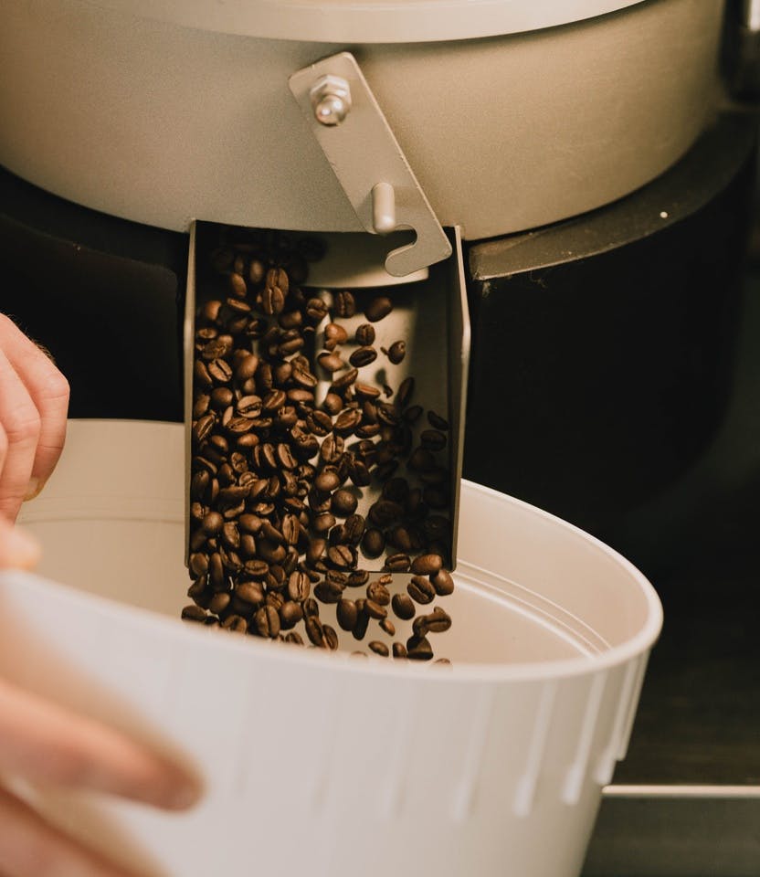 Coffee secrets - roasting demonstration